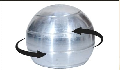 metal table top half silver